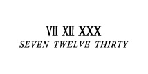 SEVEN TWELVE THIRTYのショップロゴ